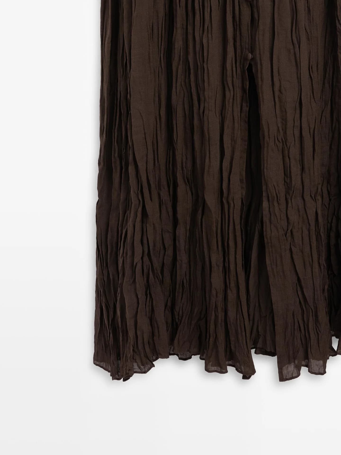 Свободное платье средней длины на пуговицах. - фото 15