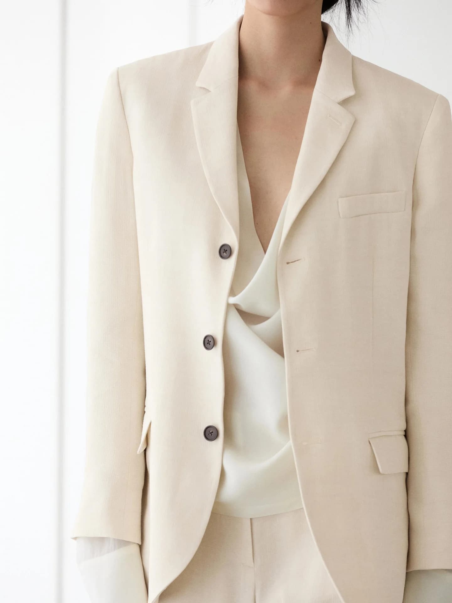 Льняной пиджак - фото 10