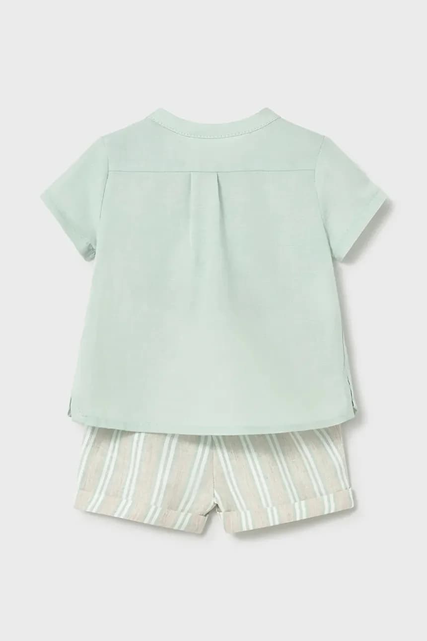 Детский комплект с оттенком льна - фото 2