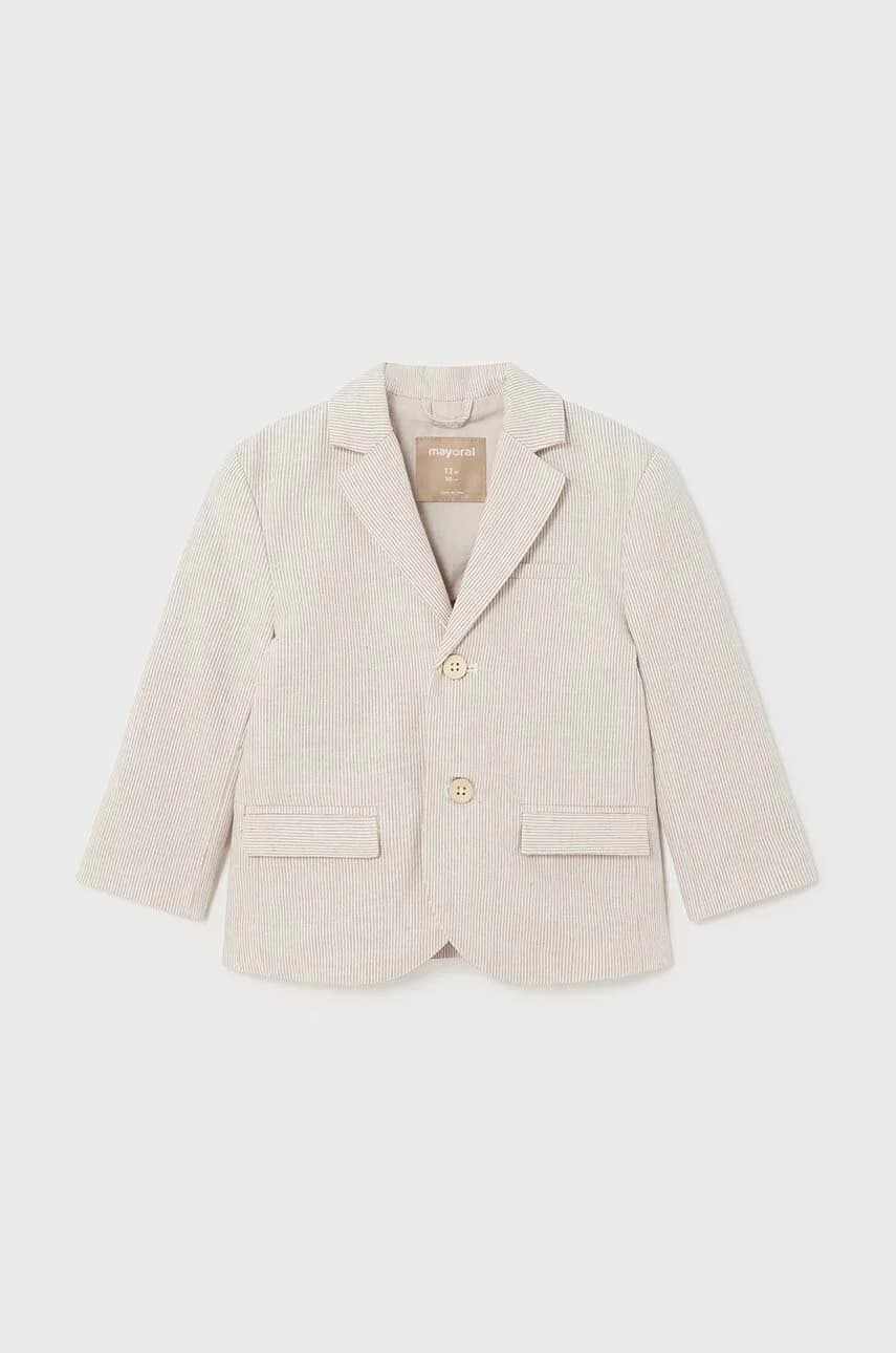 Детская куртка из смесового льна