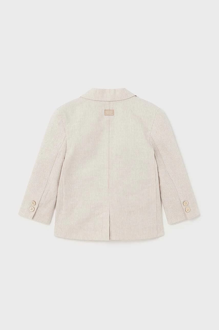 Детская куртка из смесового льна - фото 2