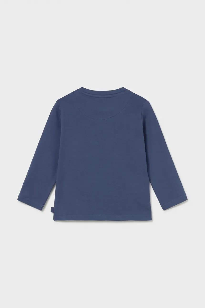 Детская хлопковая рубашка с длинным рукавом - фото 2