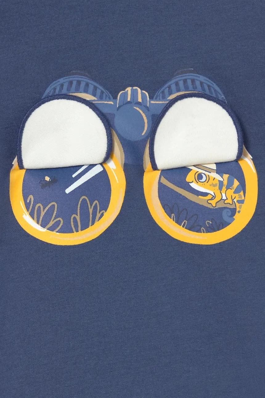 Детская хлопковая рубашка с длинным рукавом - фото 4