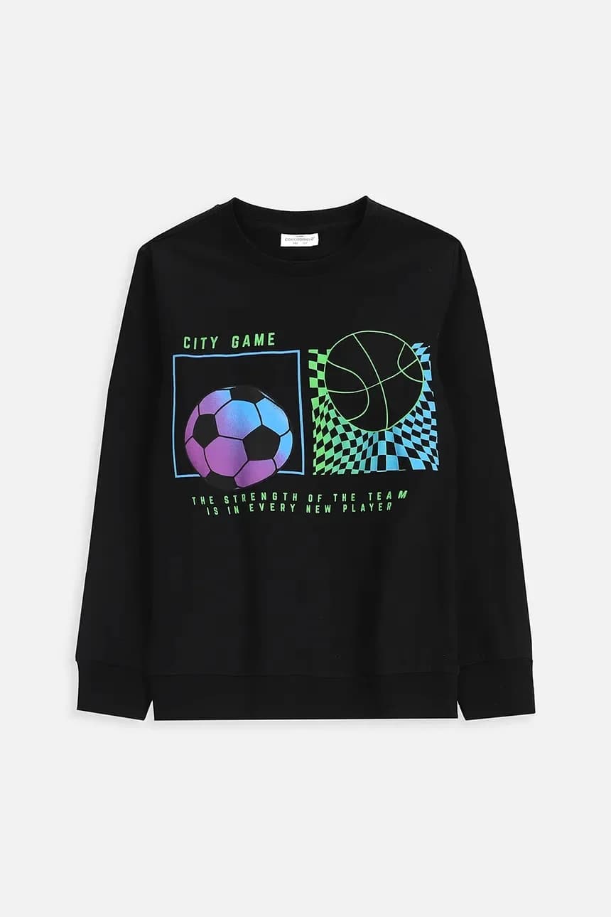 Детская хлопковая рубашка с длинным рукавом