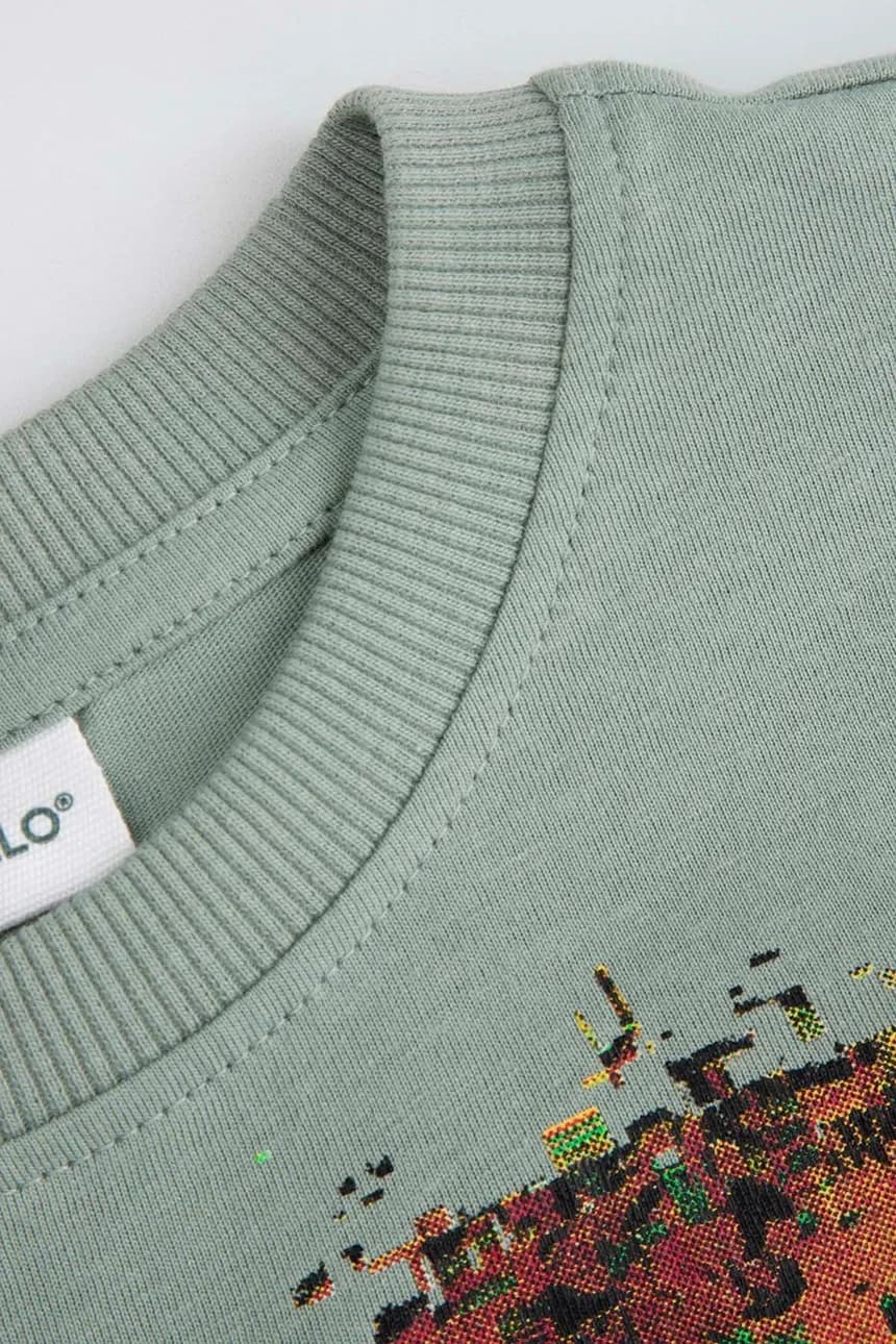 Детская хлопковая рубашка с длинным рукавом - фото 3