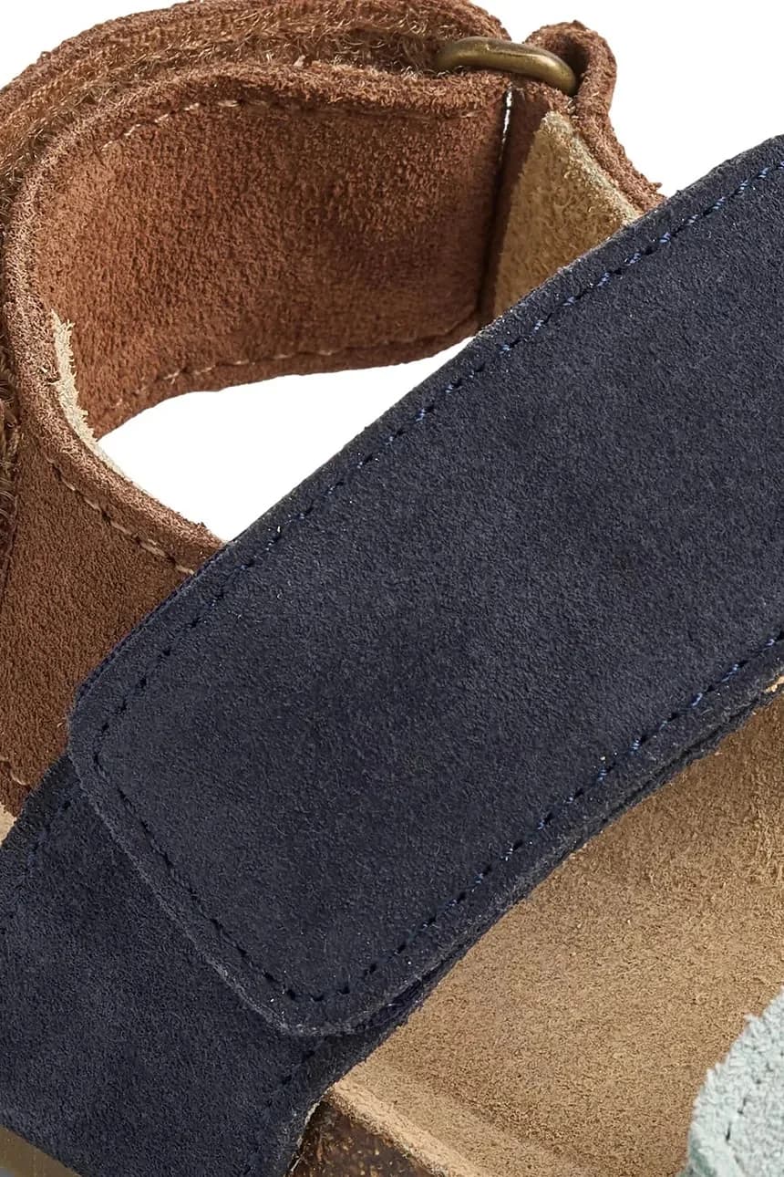 Детские замшевые сандалии - фото 4