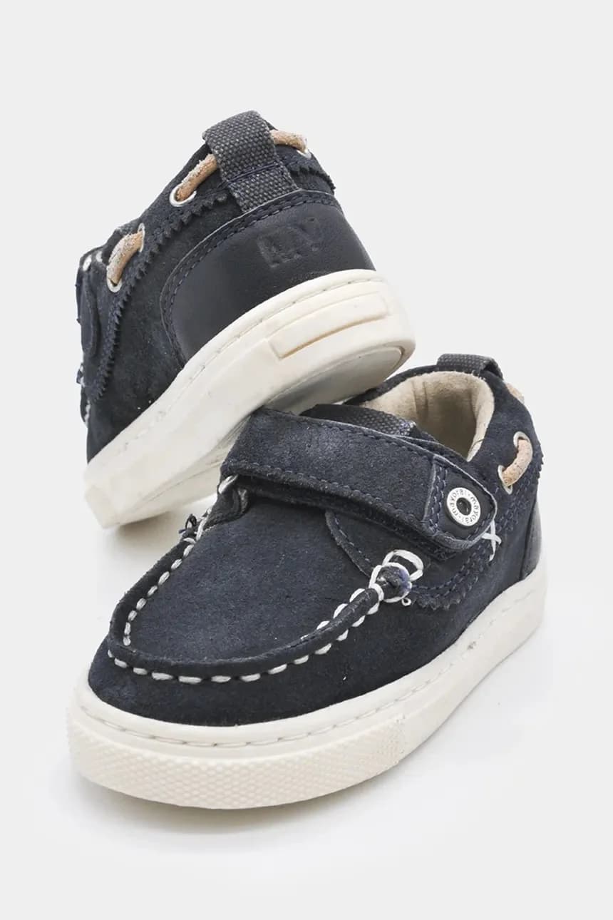 Детские замшевые мокасины - фото 2