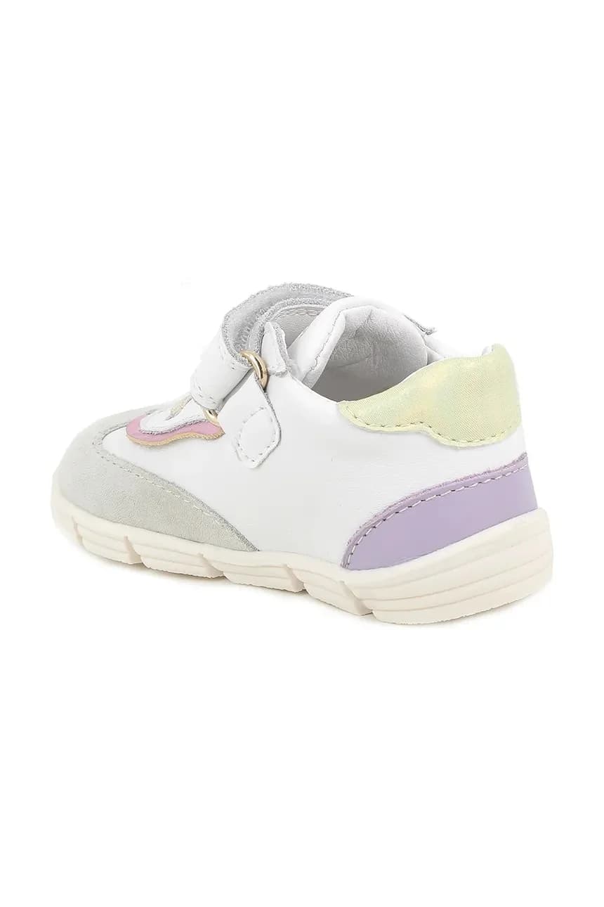 Детские кожаные кроссовки - фото 3