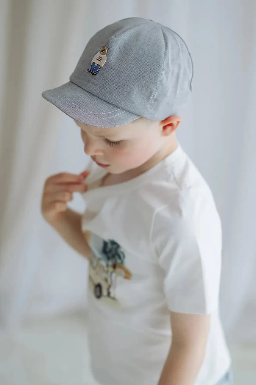 Детская хлопковая бейсболка TESORINO