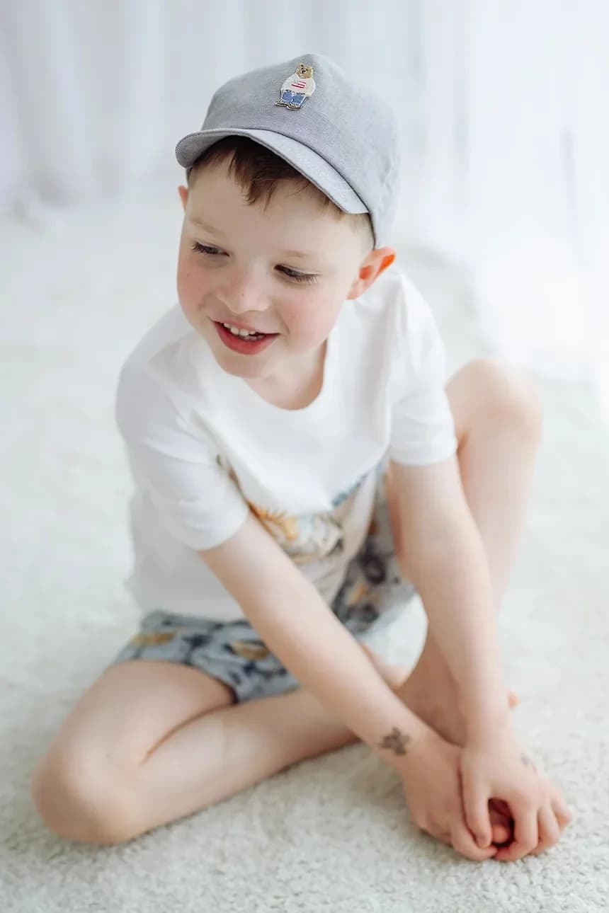 Детская хлопковая бейсболка TESORINO - фото 6