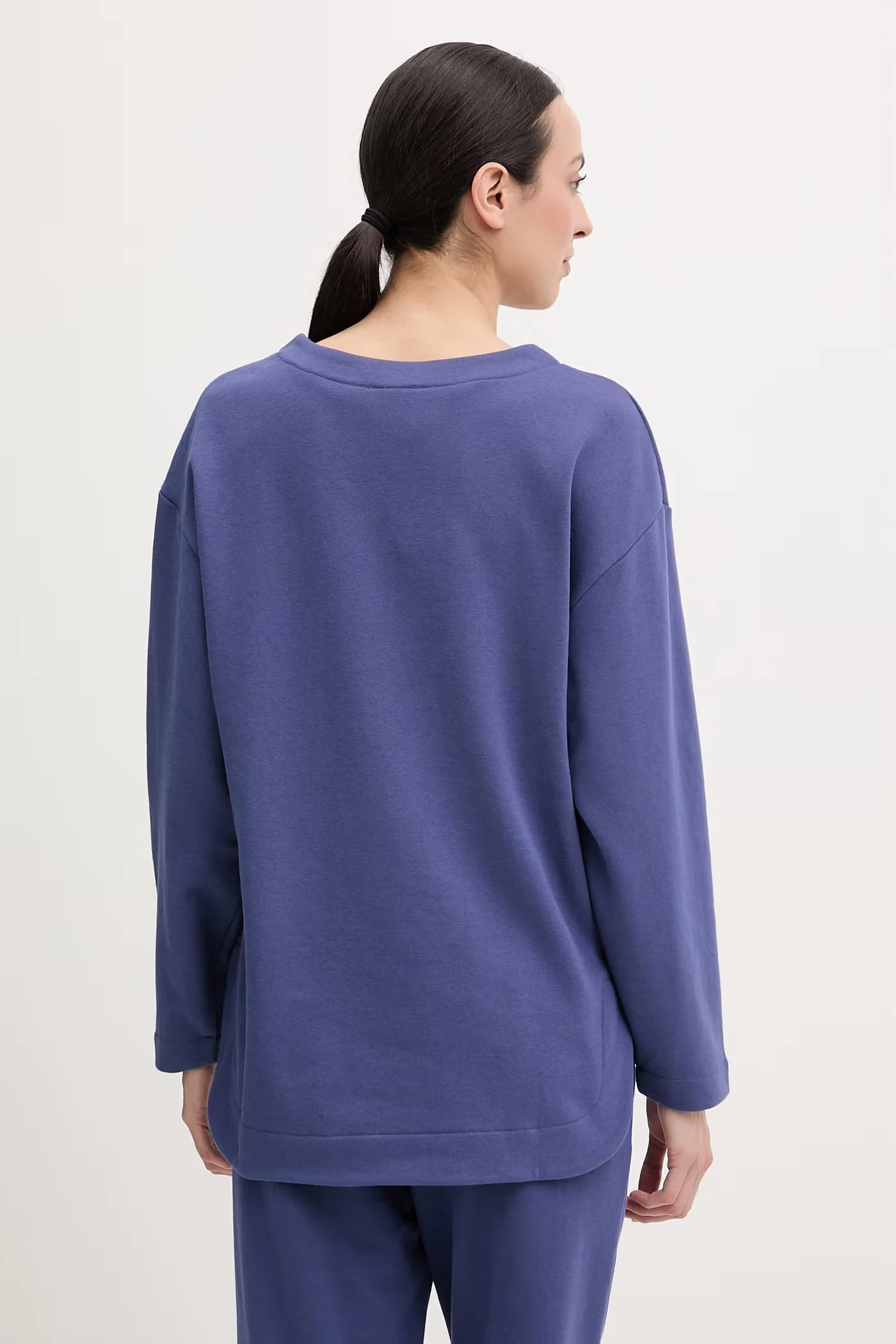 Женская пижама с длинными рукавами из хлопка - фото 3