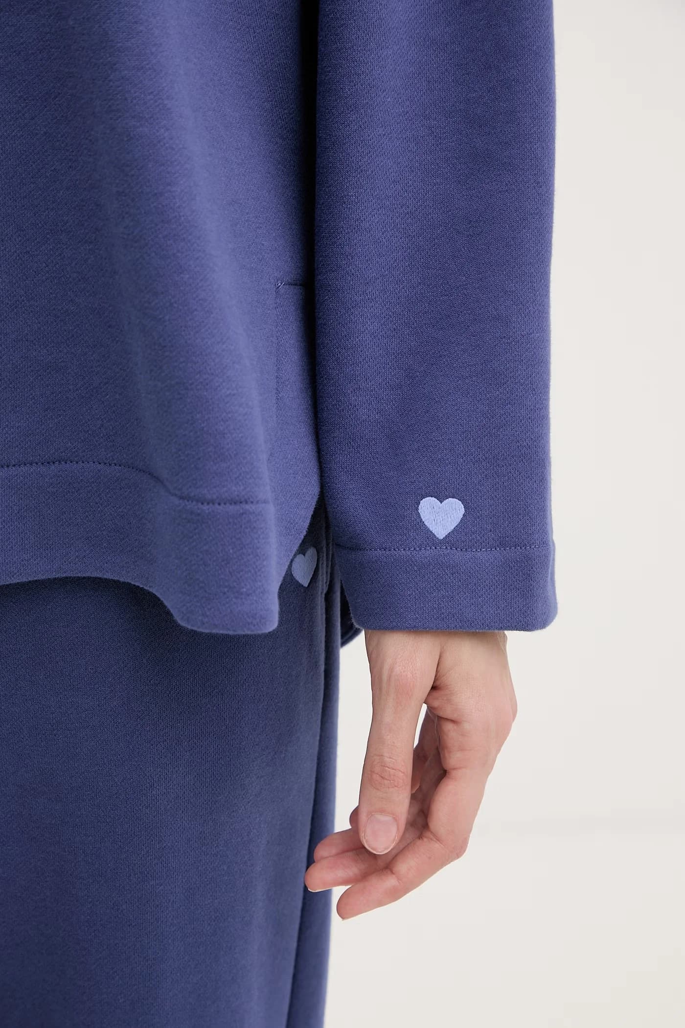 Женская пижама с длинными рукавами из хлопка - фото 5