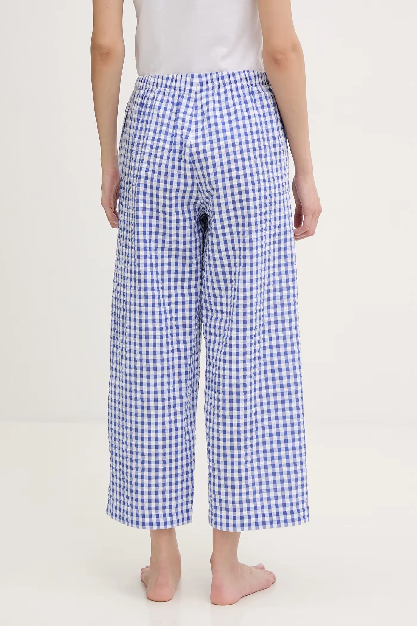 Женские хлопковые пижамные штаны - фото 3