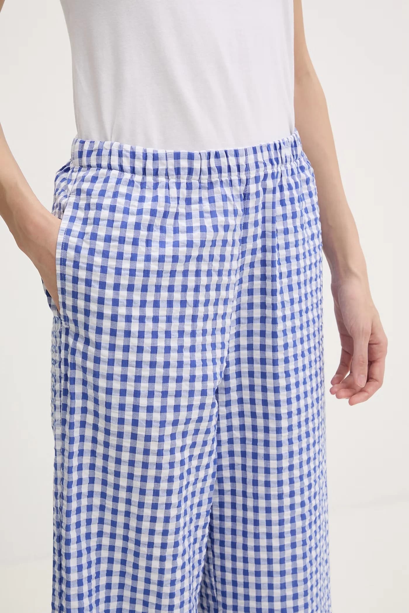 Женские хлопковые пижамные штаны - фото 4