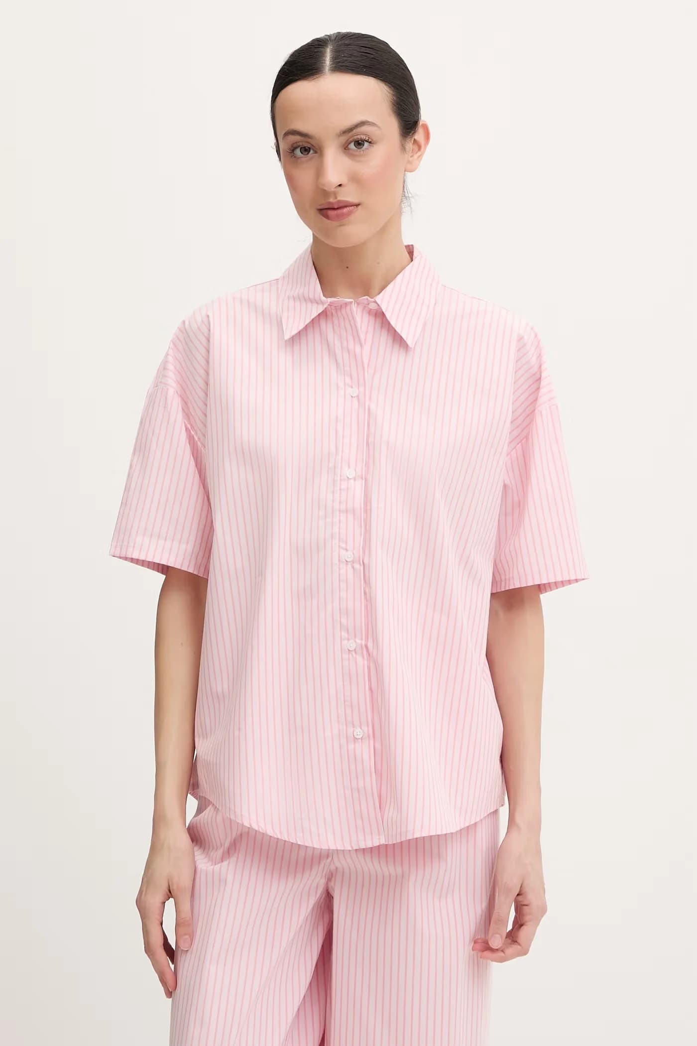 Женская хлопковая пижама-двойка. - фото 2