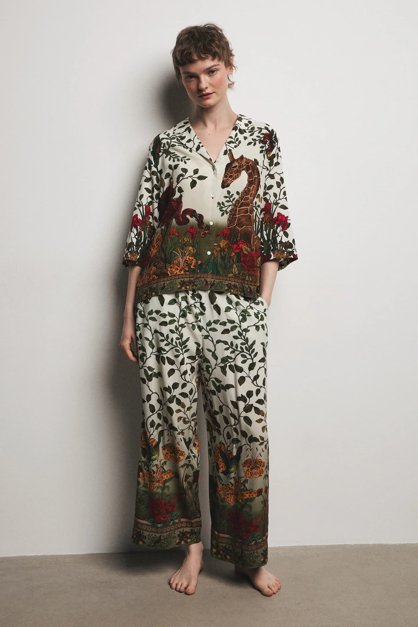 Женская вискозная пижама