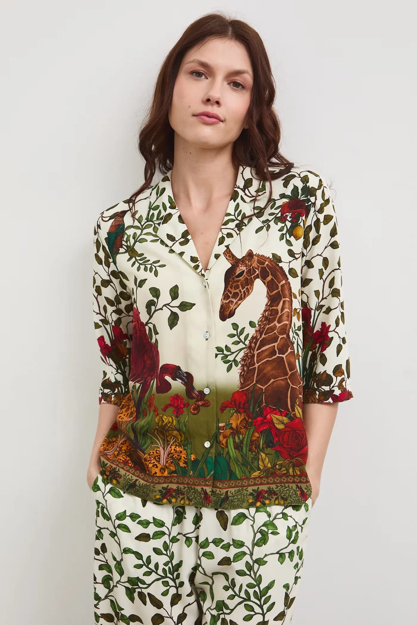 Женская вискозная пижама - фото 3