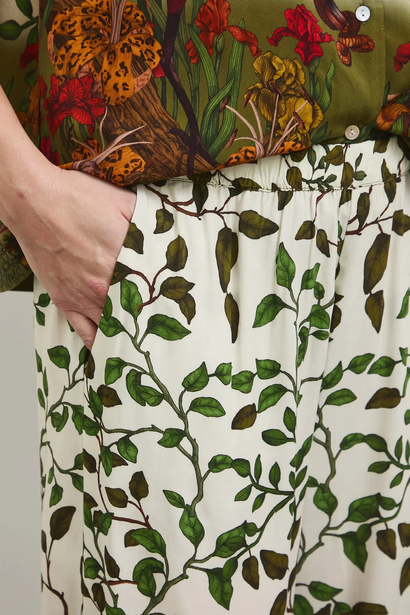 Женская вискозная пижама - фото 8