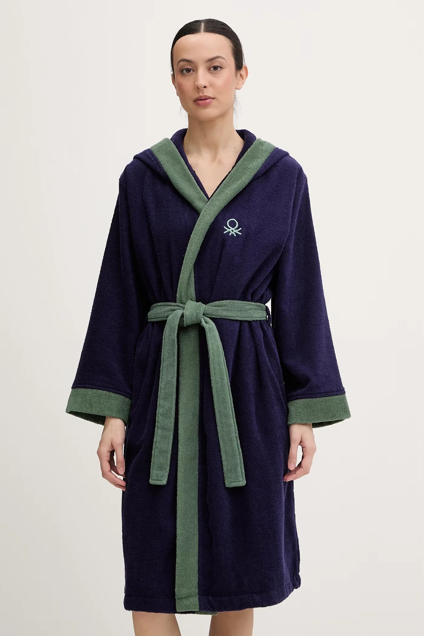 Женский хлопковый махровый халат - фото 3