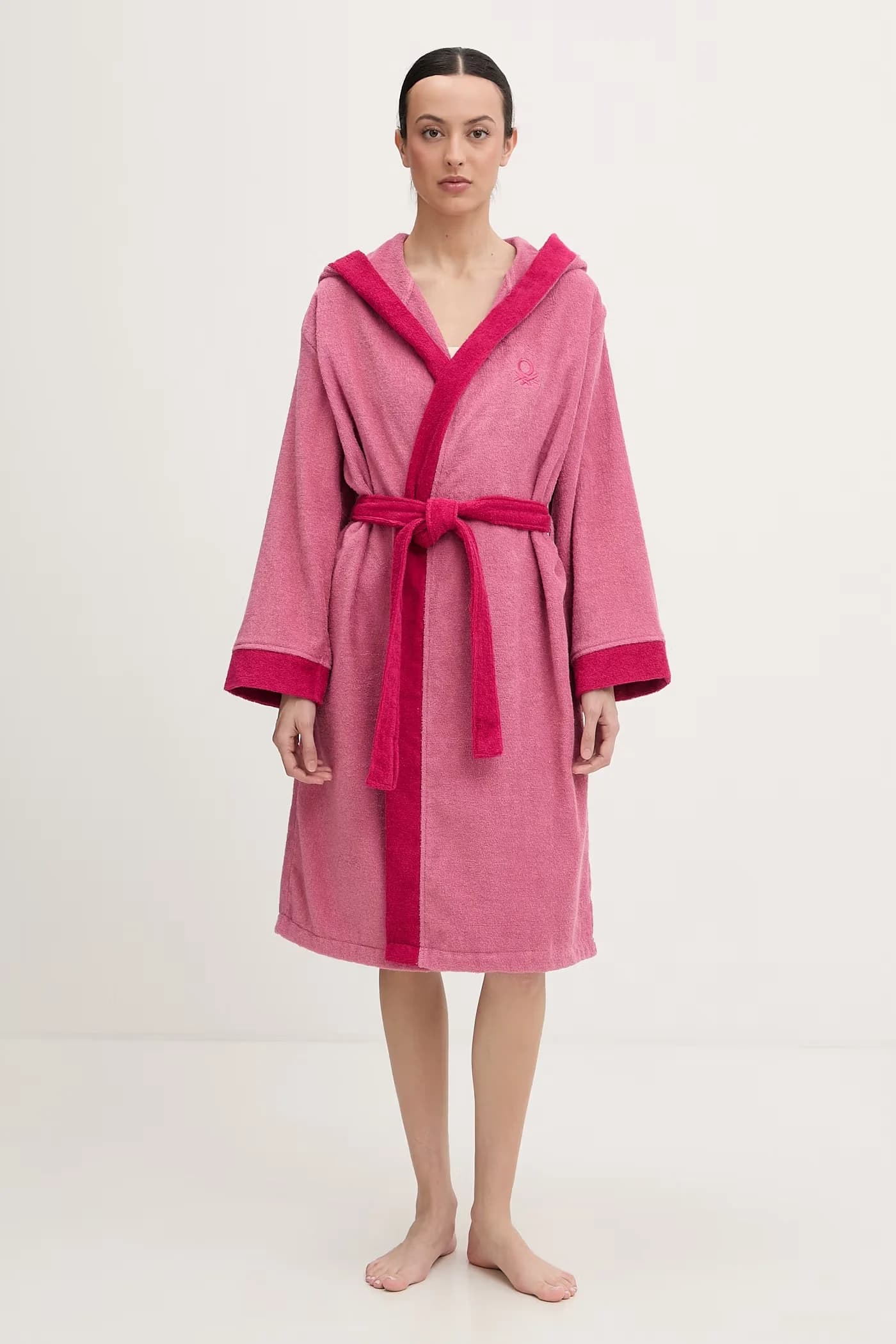 Женский хлопковый махровый халат