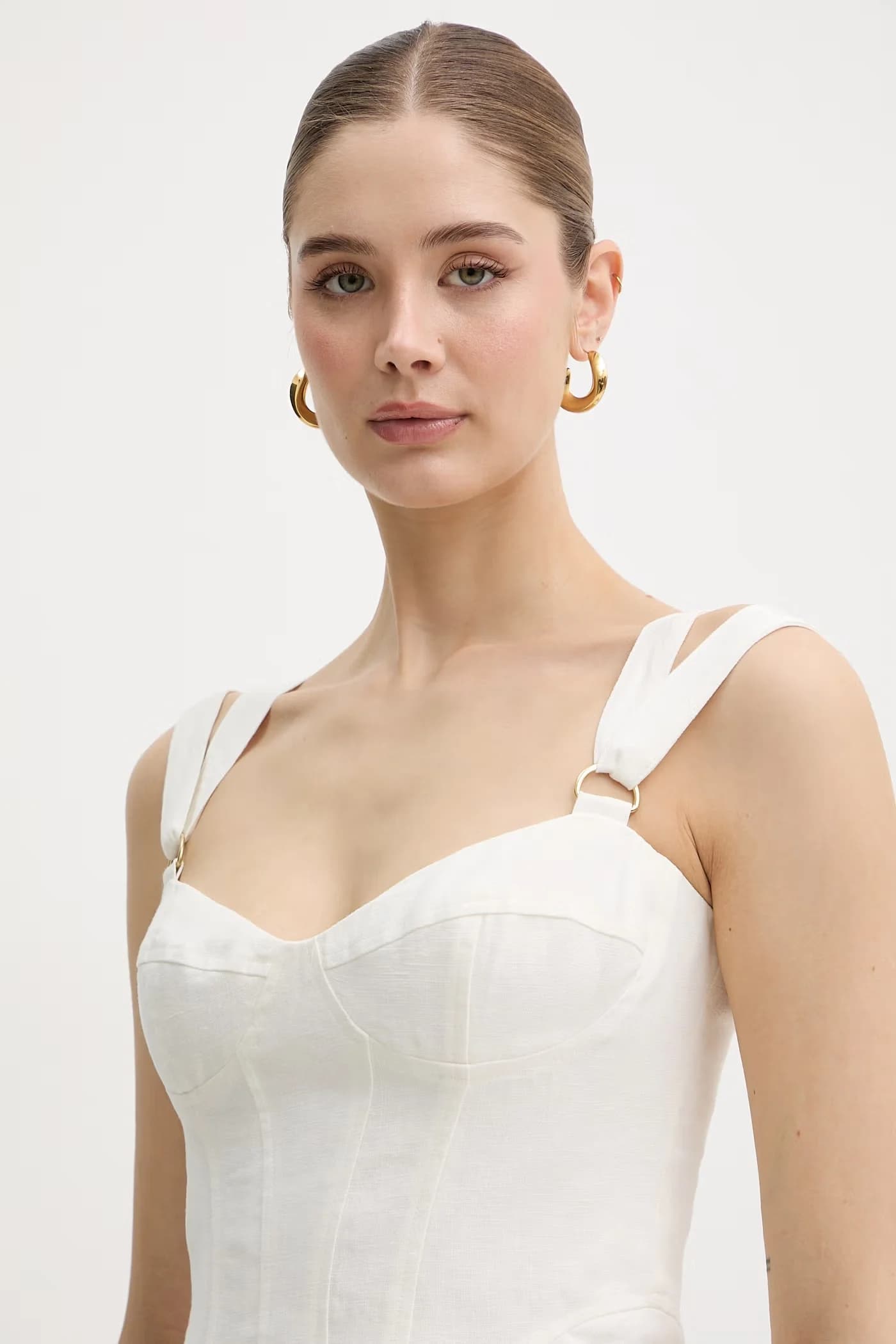 Женский льняной топ - фото 4