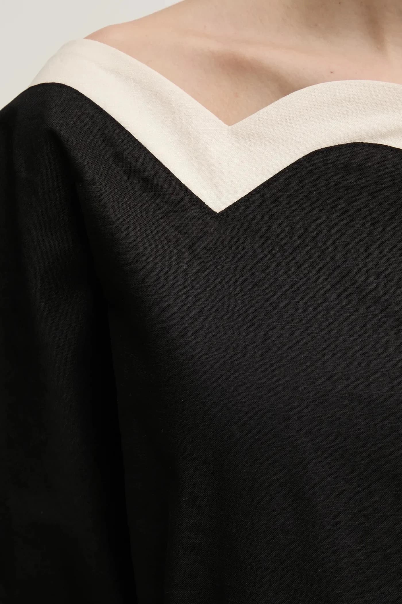 Блузка из льна - фото 5