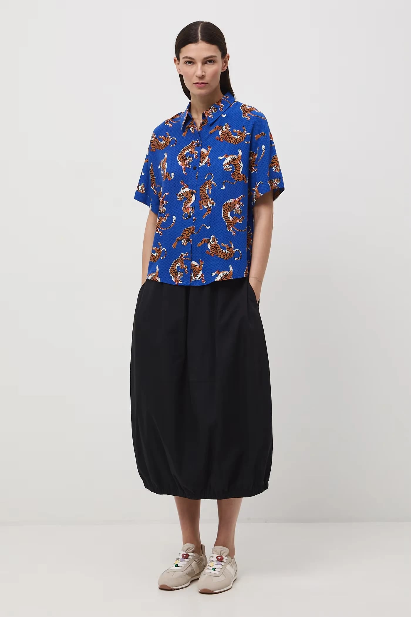 Женская рубашка из вискозы - фото 2