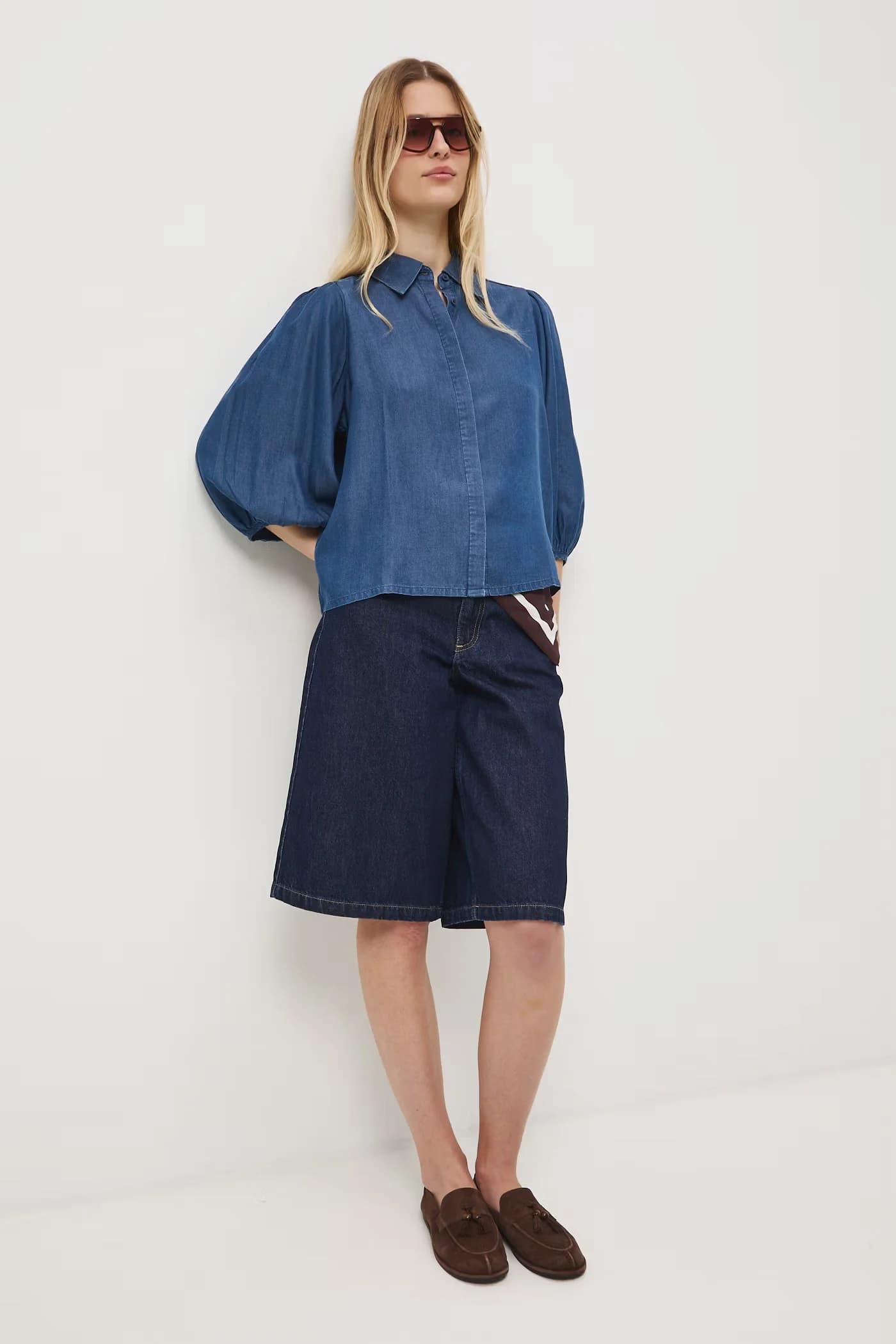 Женская рубашка из лиоцелла - фото 2