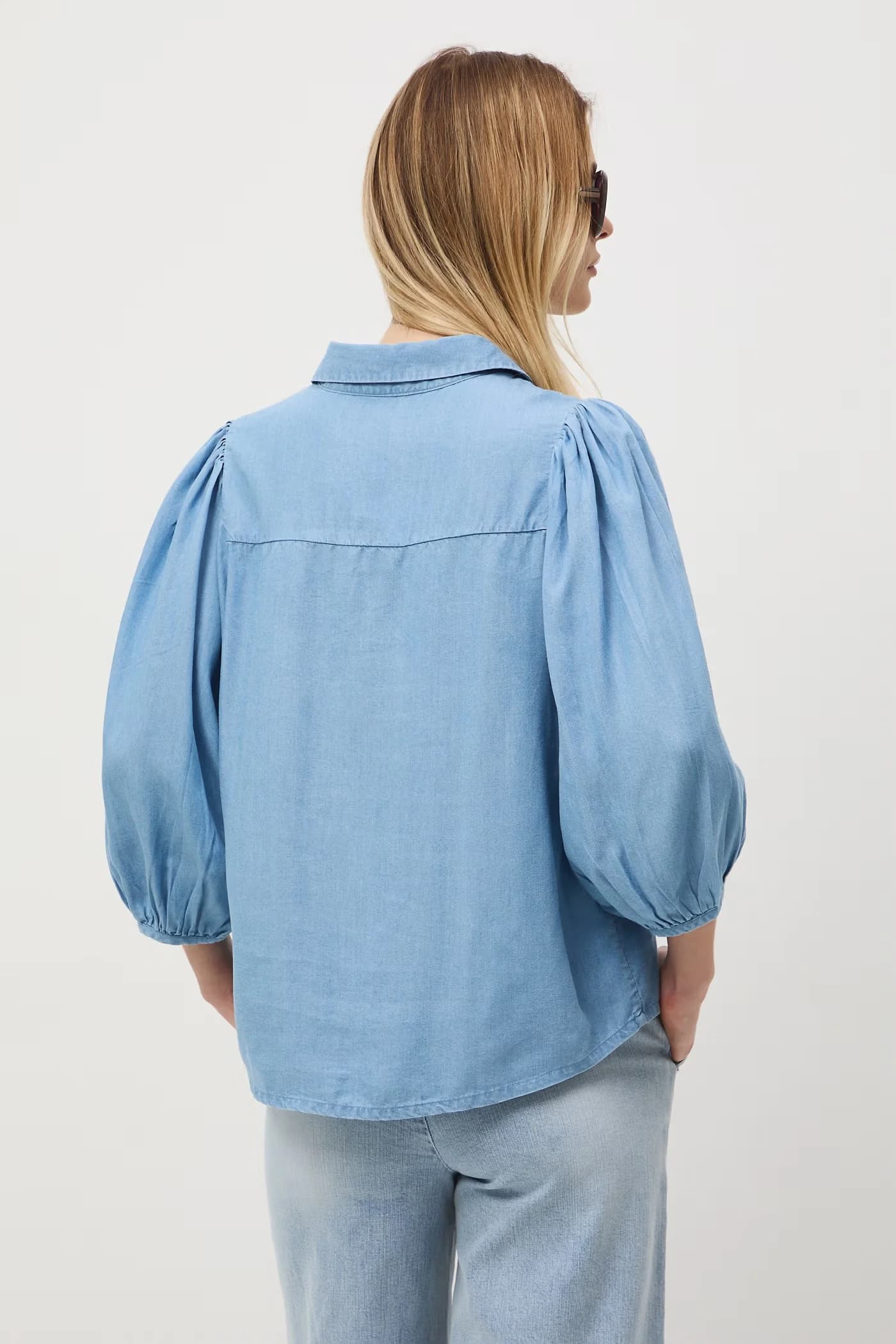 Женская рубашка из лиоцелла - фото 3