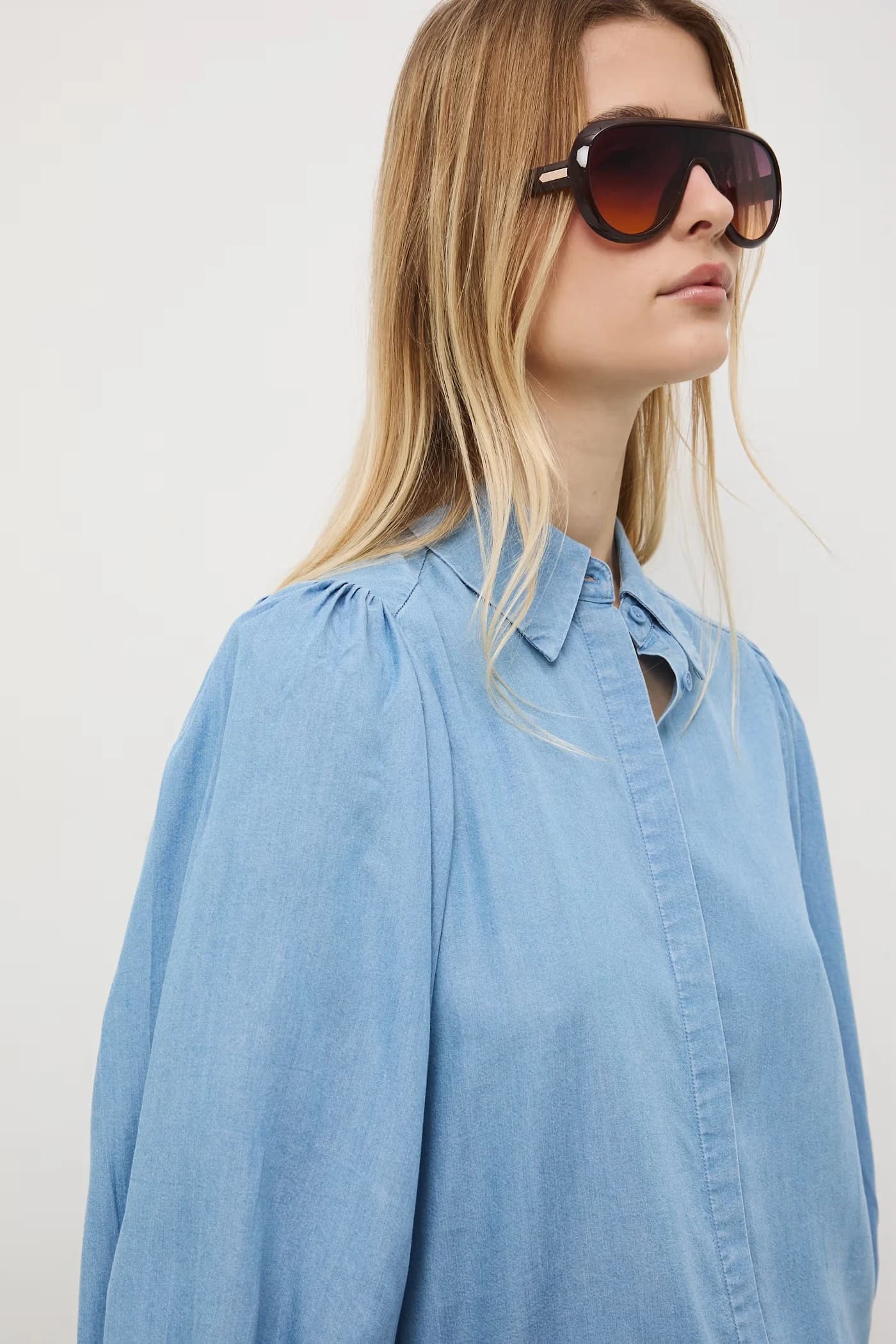 Женская рубашка из лиоцелла - фото 4