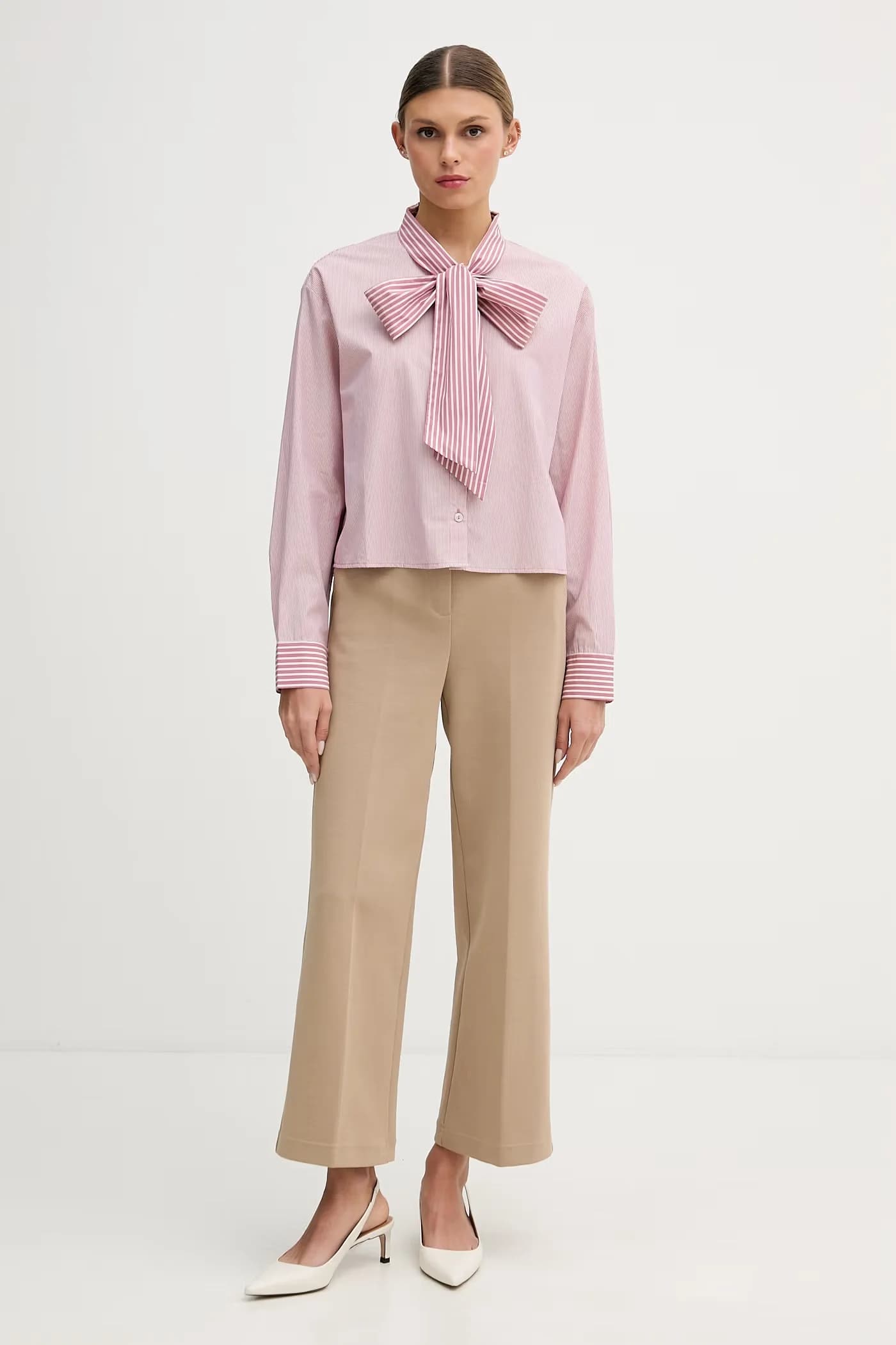 Женская хлопковая рубашка - фото 2