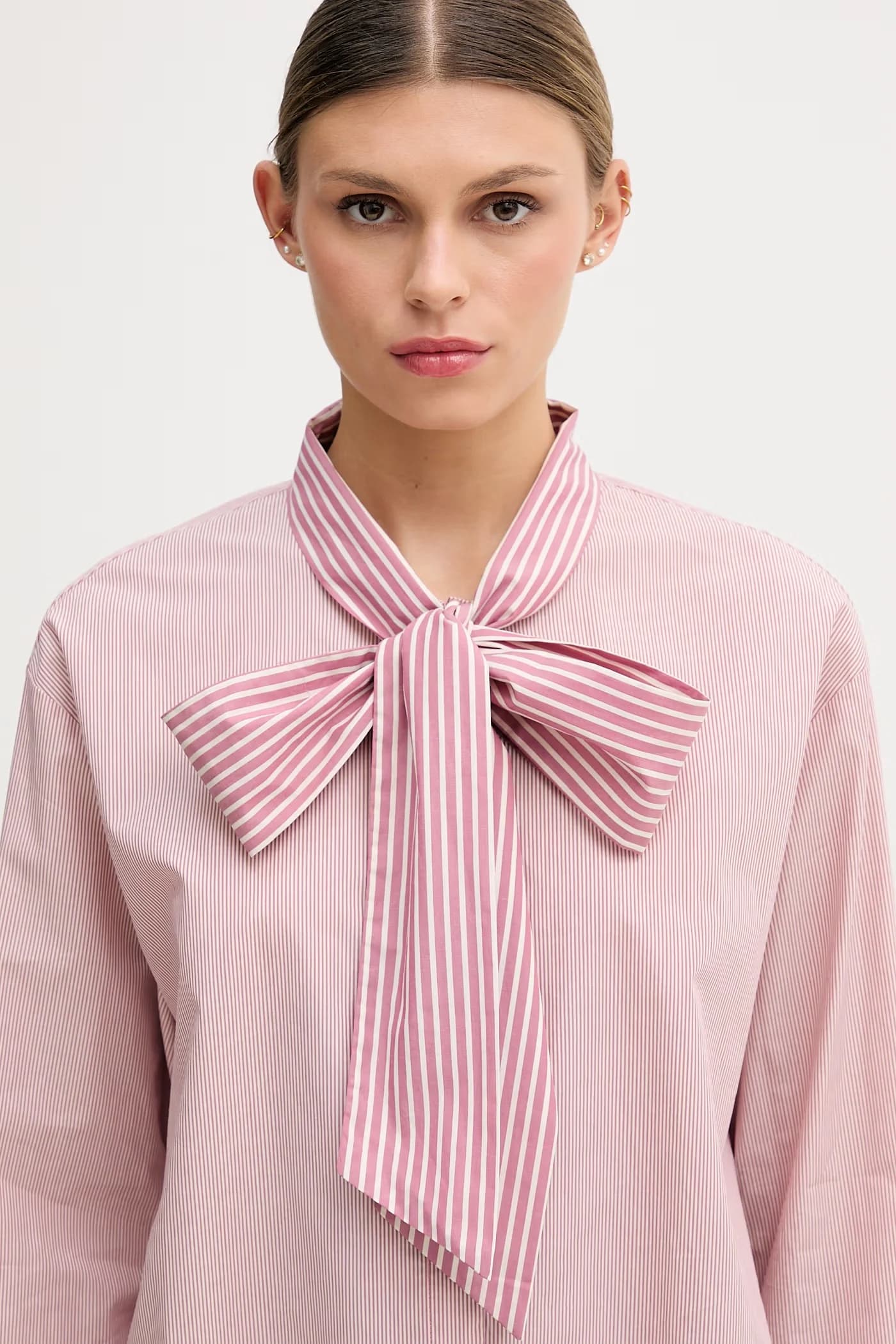 Женская хлопковая рубашка - фото 4