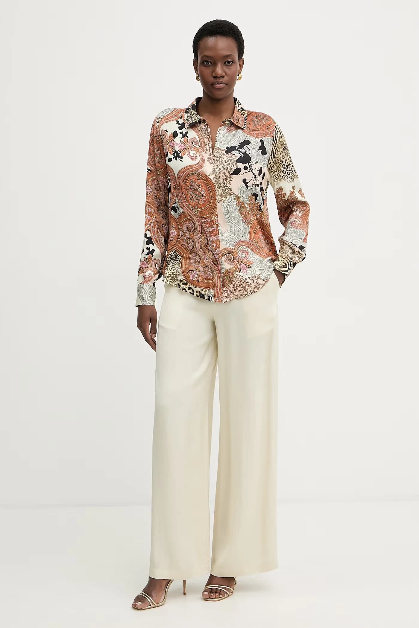 Женская рубашка из вискозы Melissa - фото 2