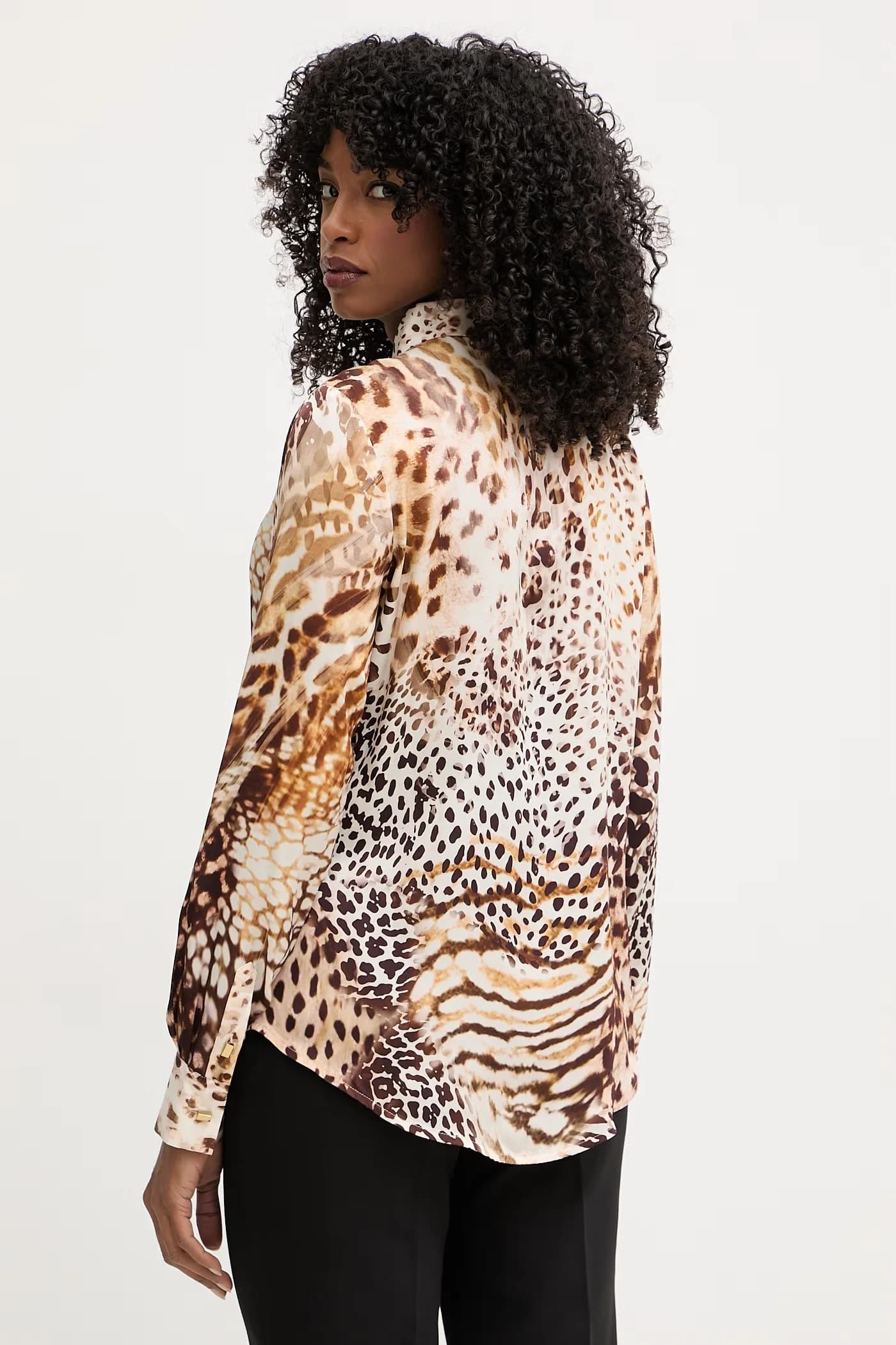 Женская рубашка из вискозы Melissa - фото 3