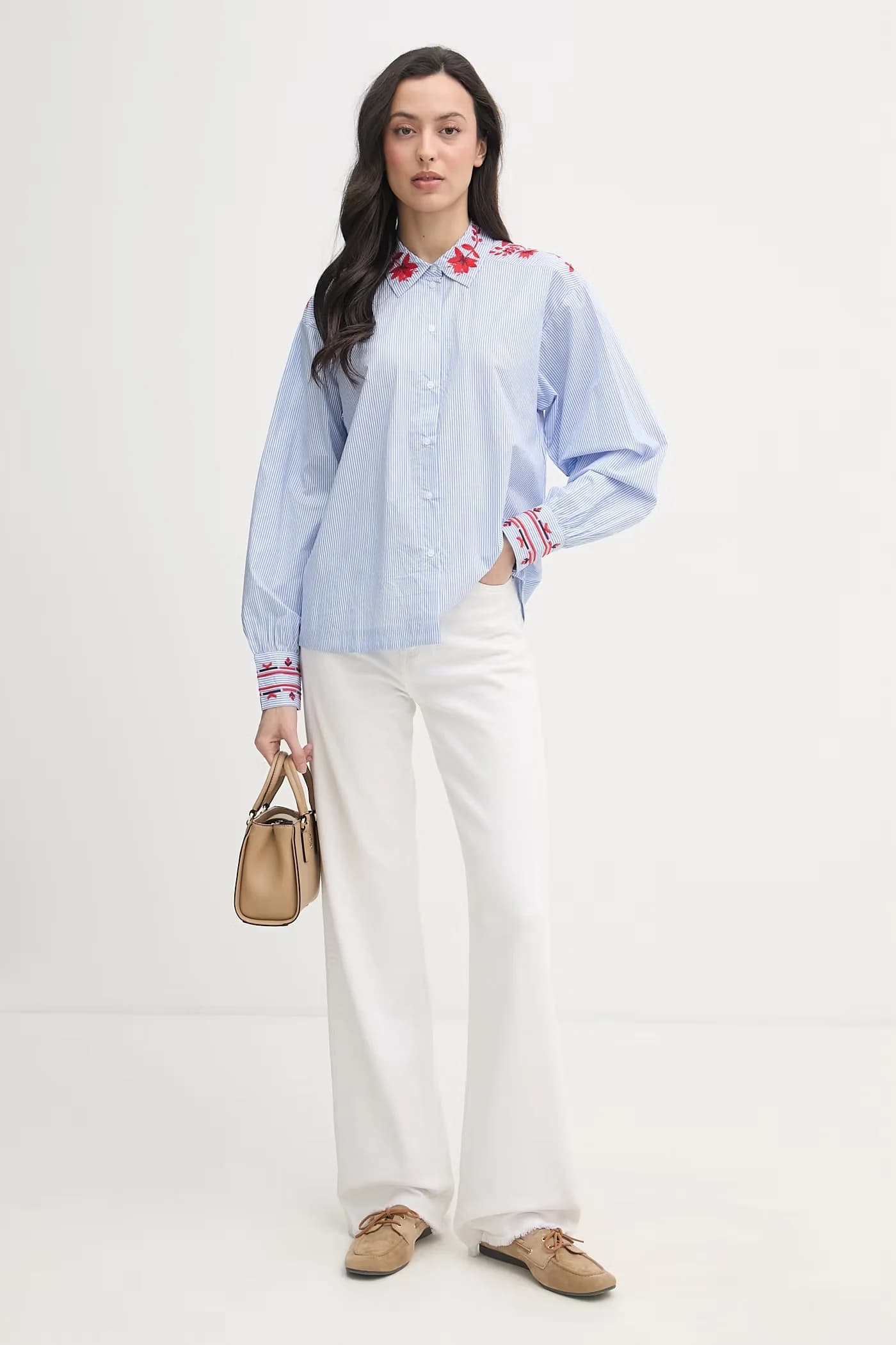 Женская рубашка из хлопка Osmo - фото 2