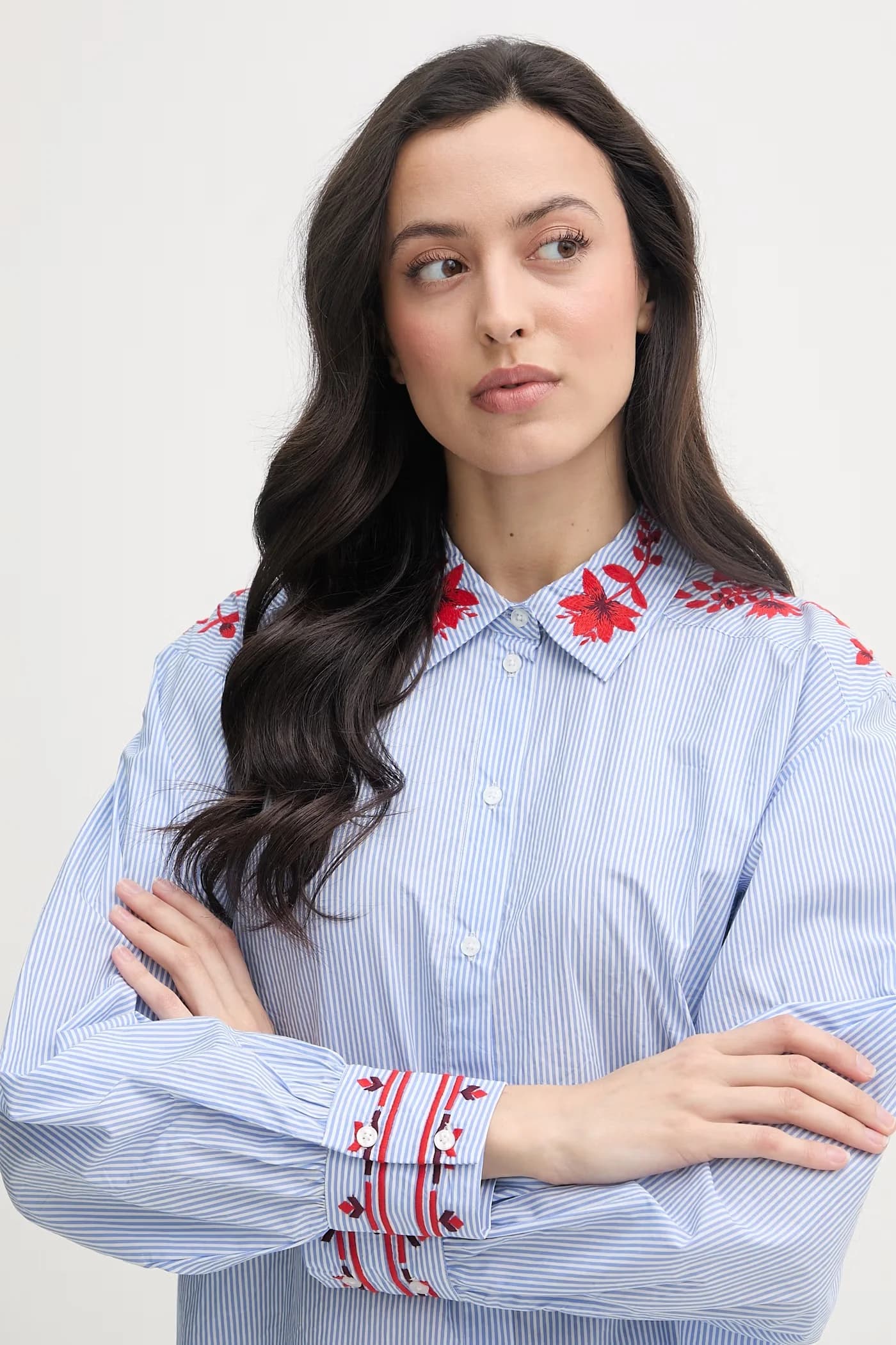 Женская рубашка из хлопка Osmo - фото 4