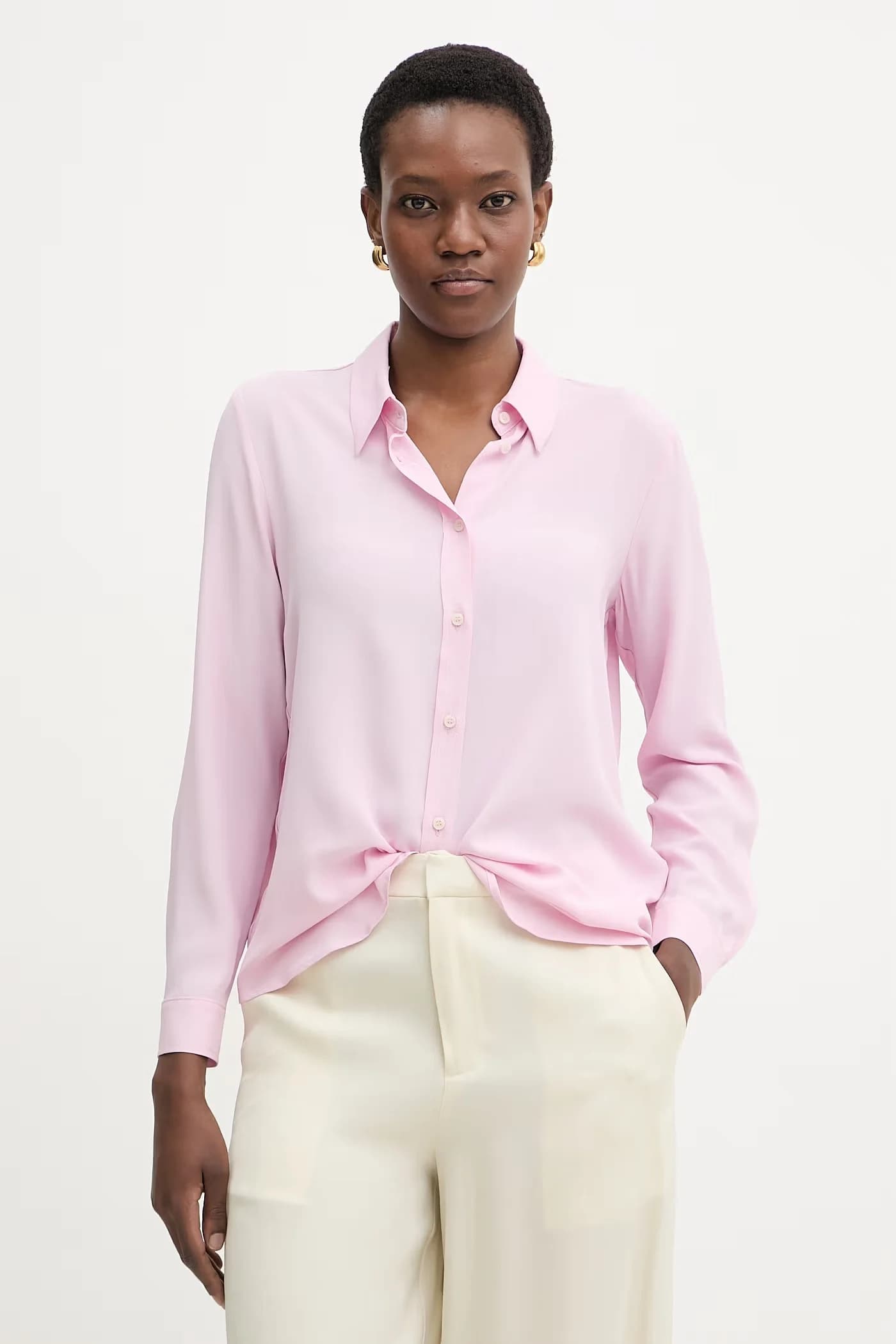 Женская рубашка Emme из смесового шелка от Marella