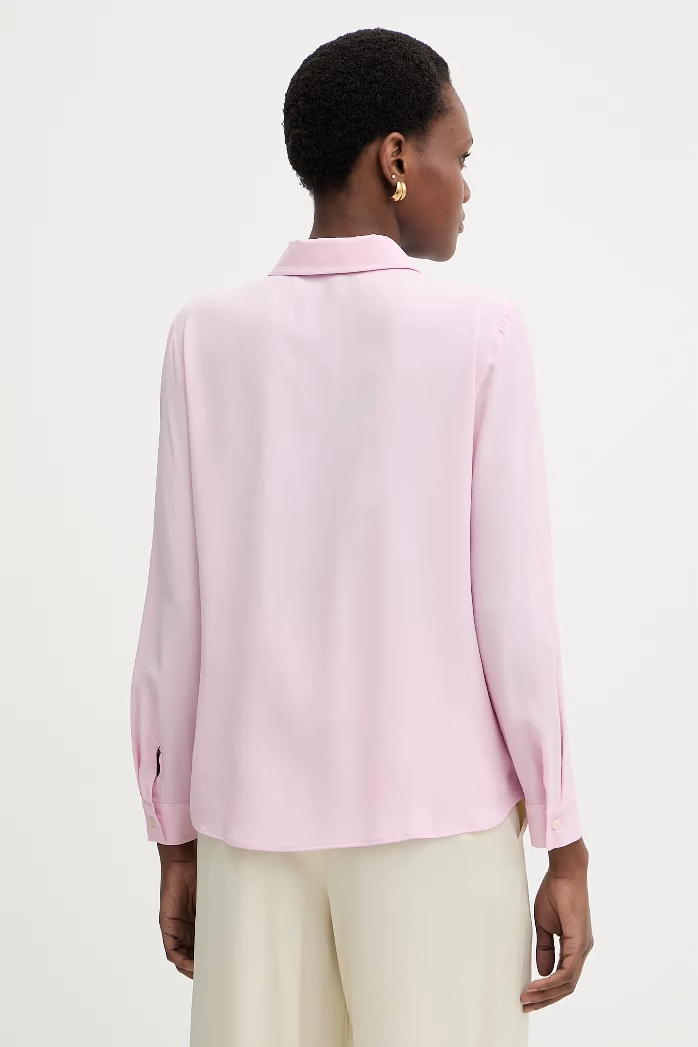 Женская рубашка Emme из смесового шелка от Marella - фото 3