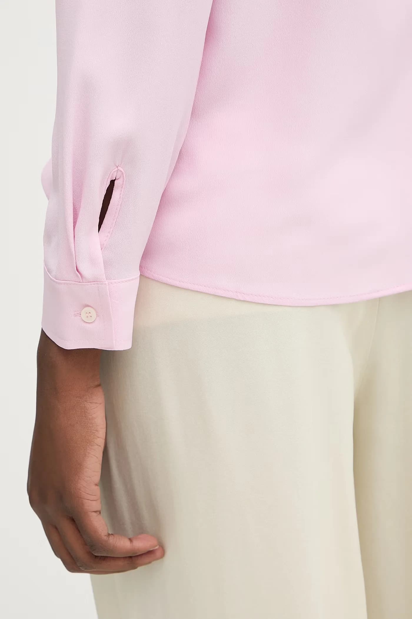 Женская рубашка Emme из смесового шелка от Marella - фото 5