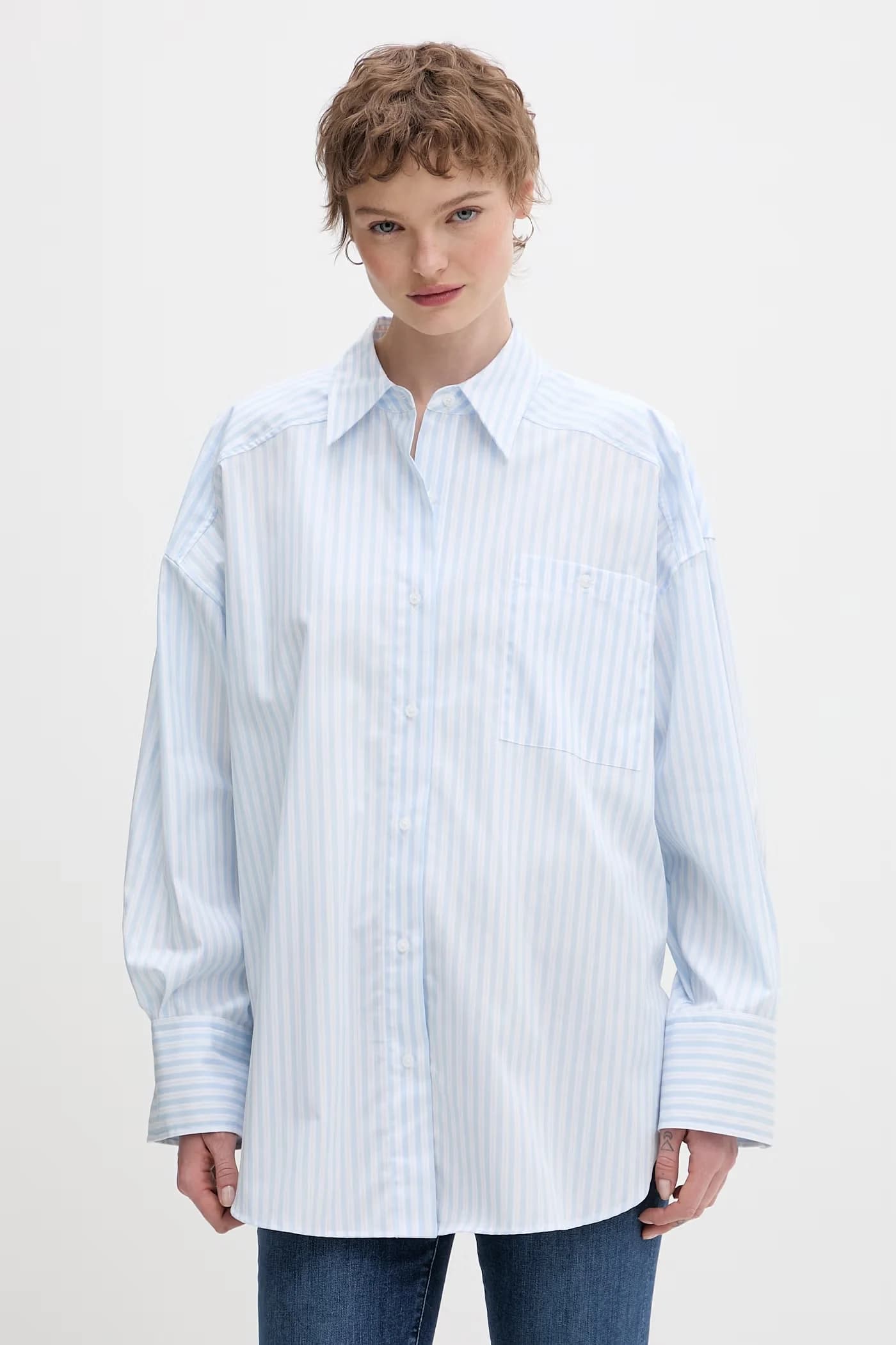 Женская рубашка Eustyna из хлопка