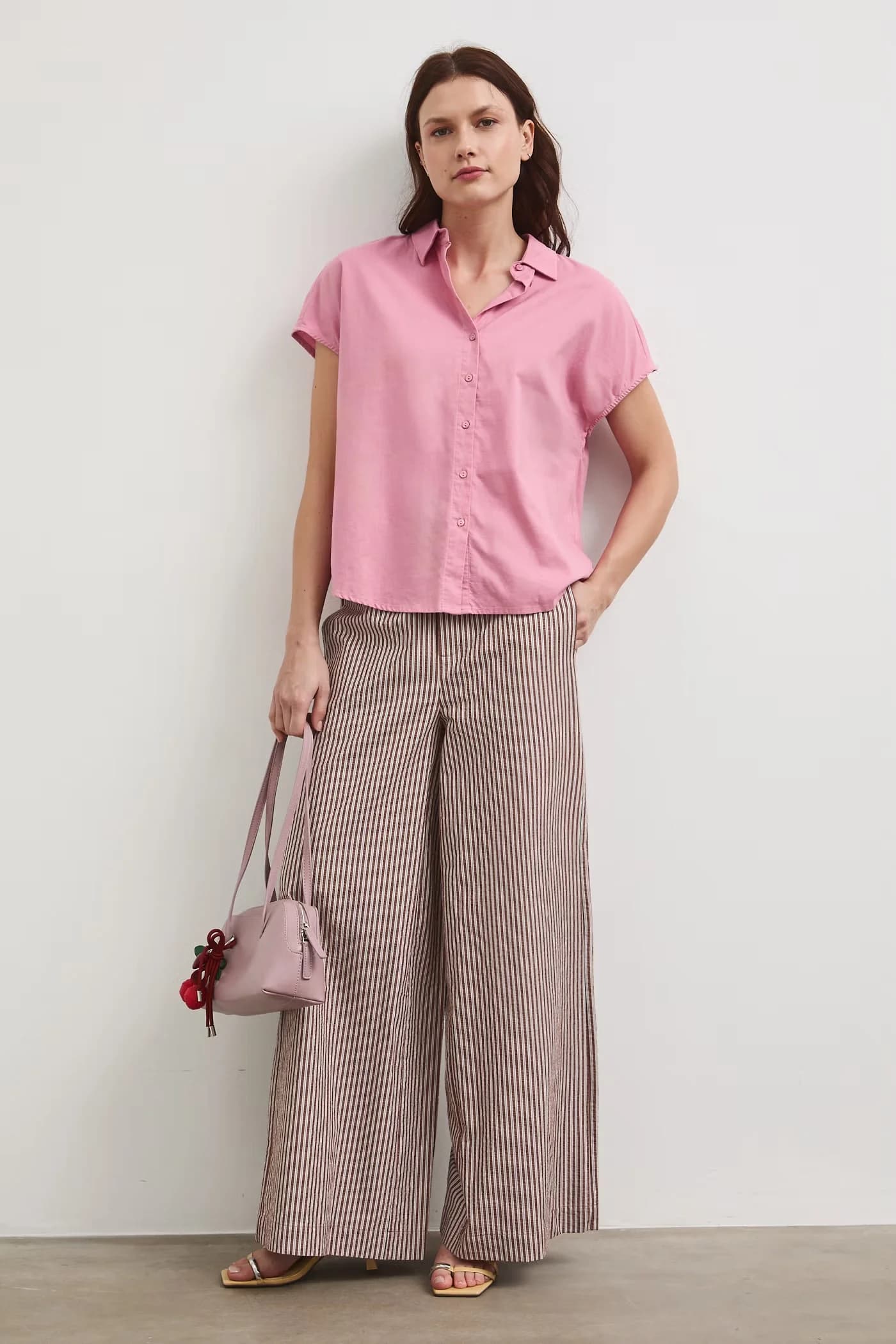 Рубашка из смесового льна