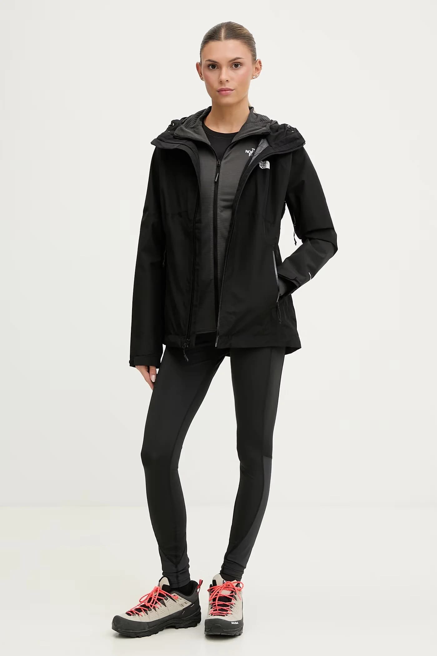 Женская толстовка на молнии с капюшоном - фото 2