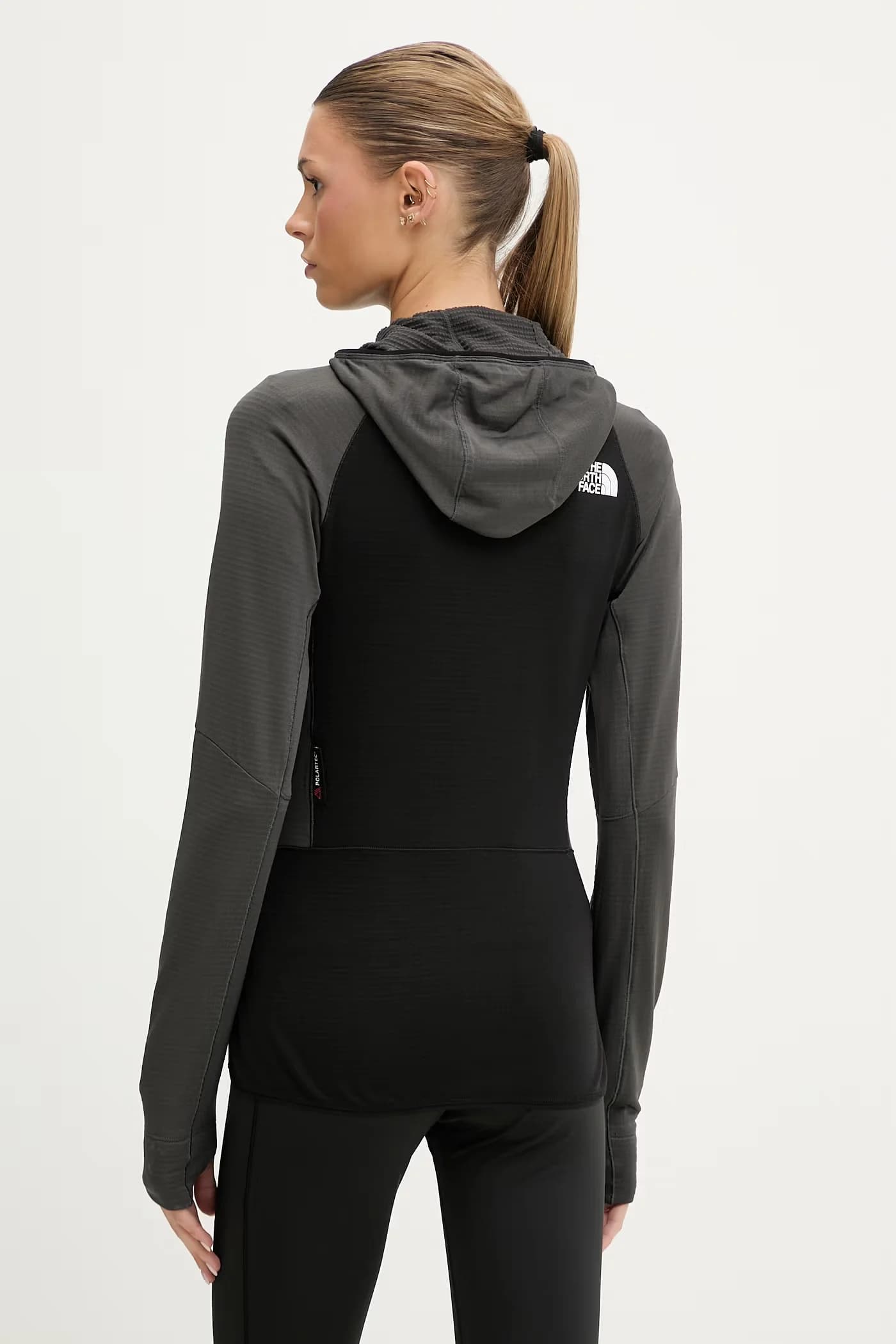 Женская толстовка на молнии с капюшоном - фото 3