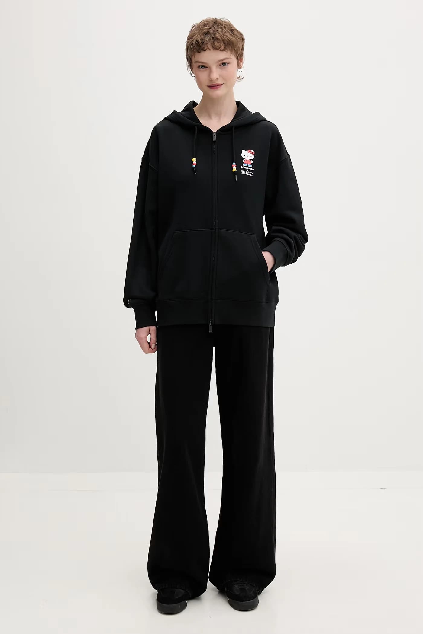 Хлопковая толстовка на молнии x HELLO KITTY - фото 2