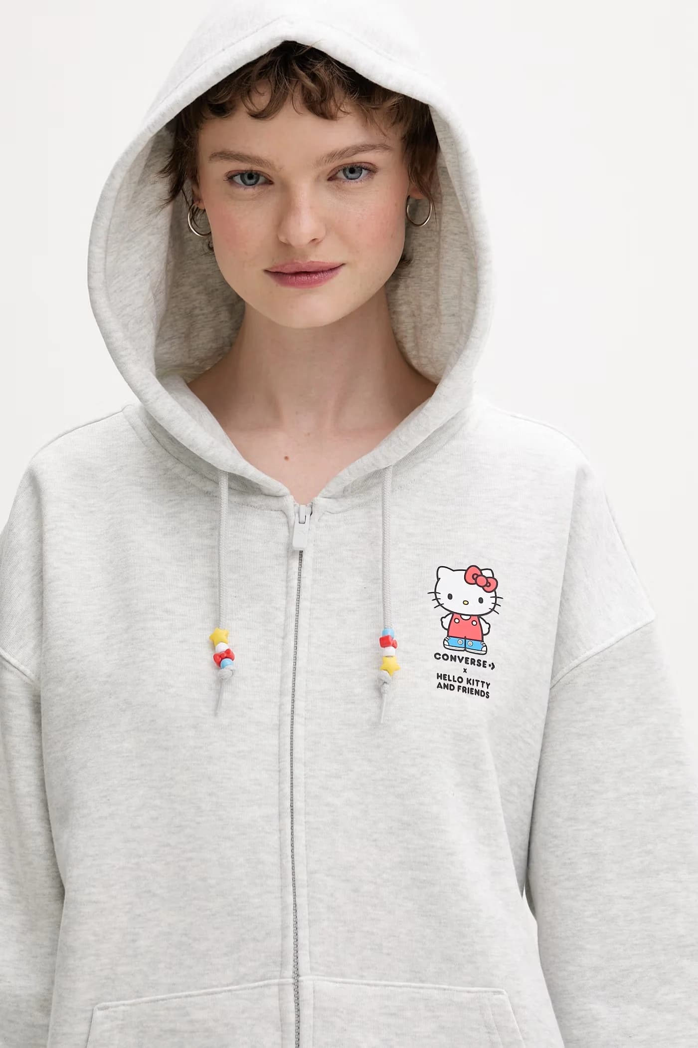 Хлопковая толстовка на молнии x HELLO KITTY - фото 4