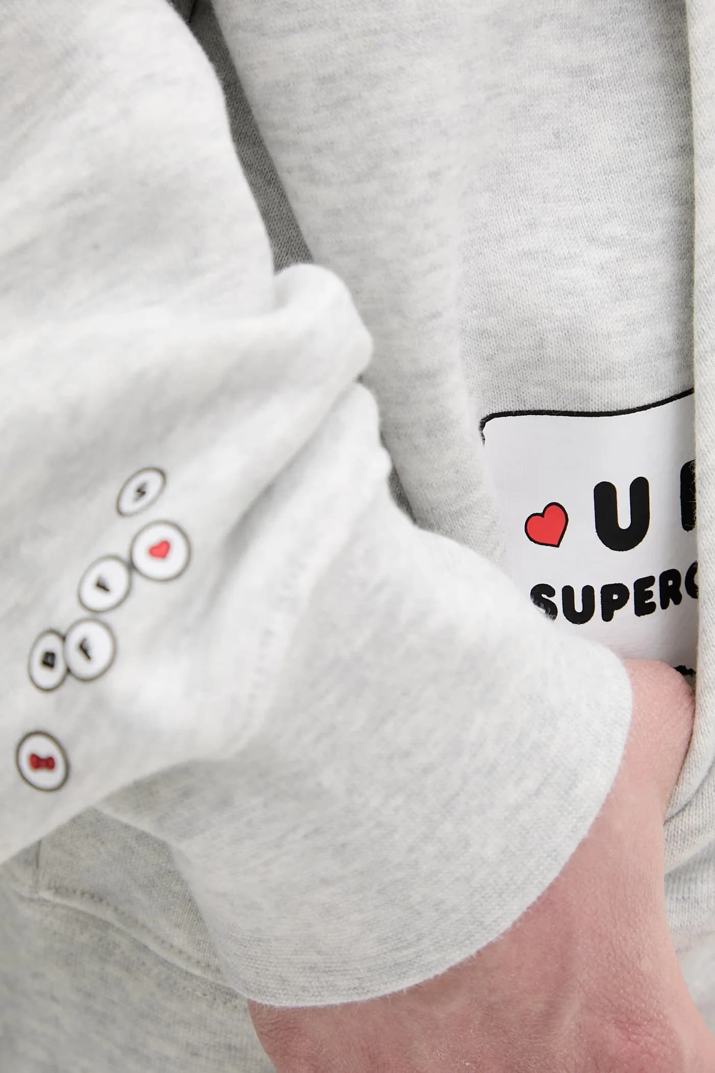 Хлопковая толстовка на молнии x HELLO KITTY - фото 6