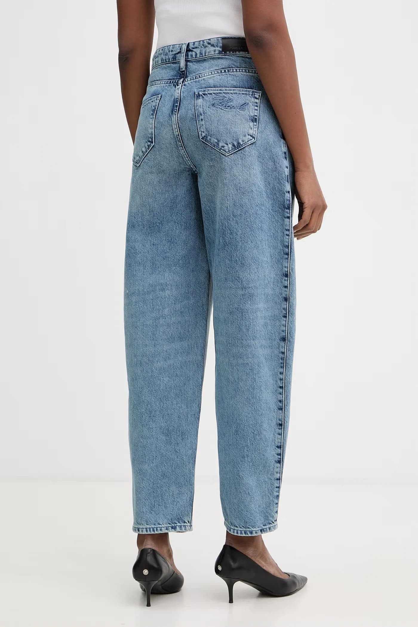 Женские джинсы с напуском - фото 3