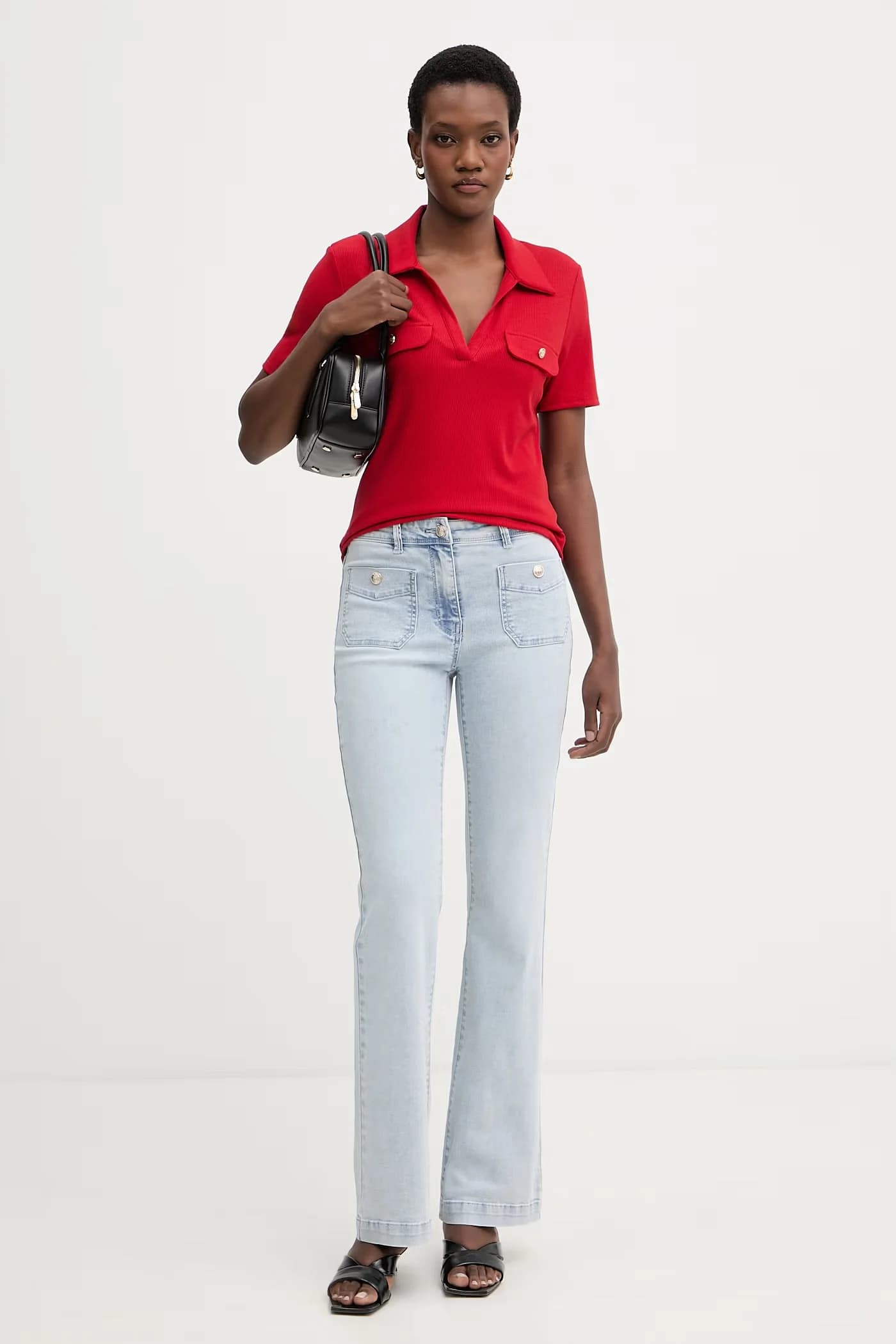 Женские джинсы буткат - фото 2