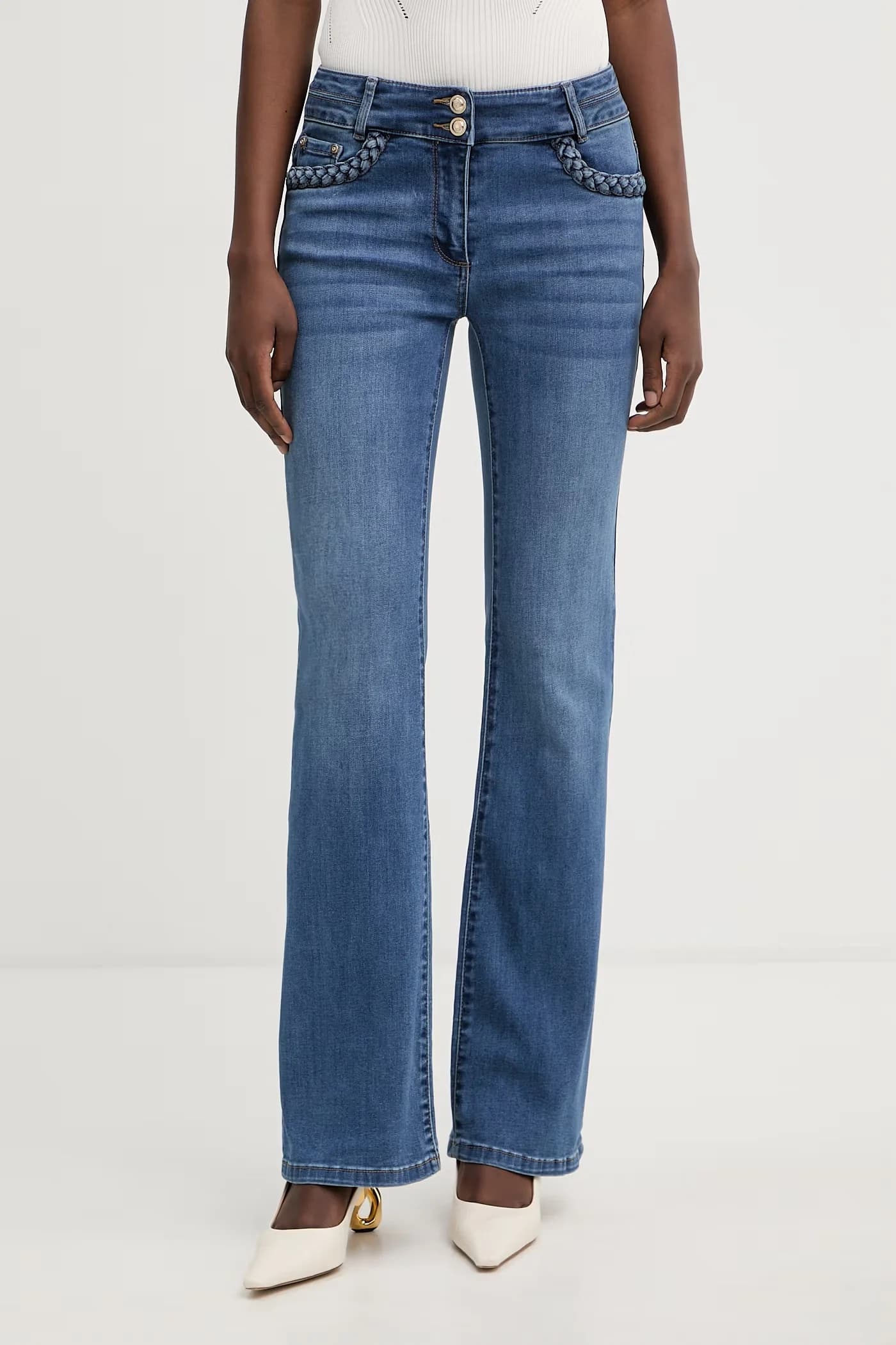 Женские джинсы буткат