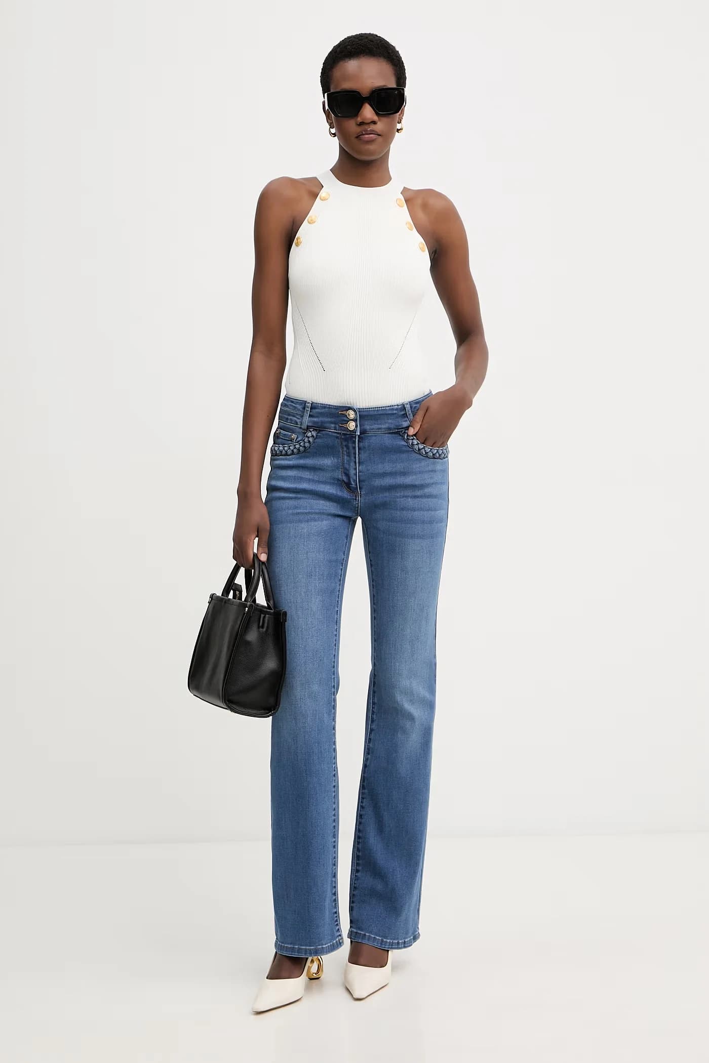 Женские джинсы буткат - фото 2